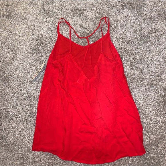 BRAND NWT No Boundaries Red Blouse size S - Picture 9 of 11